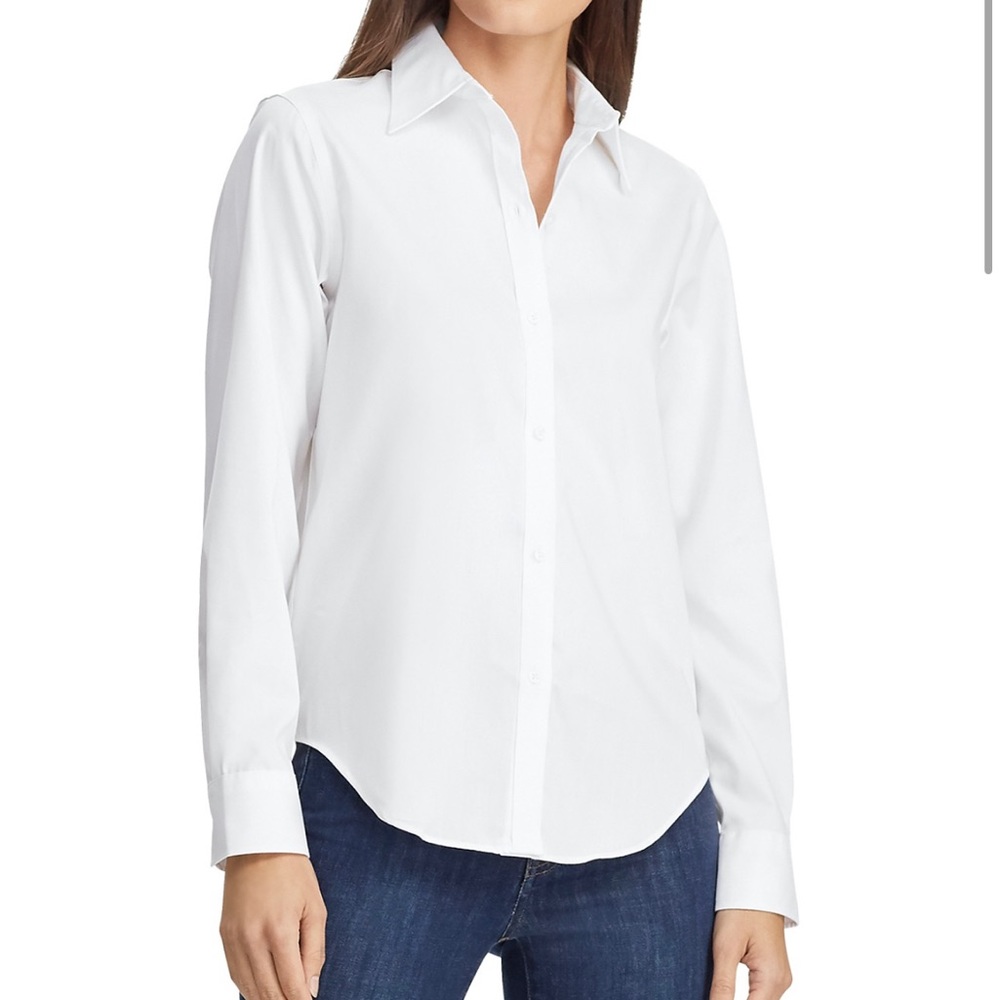 Lauren Ralph Lauren Classic Long Sleeve No Iron Button Down